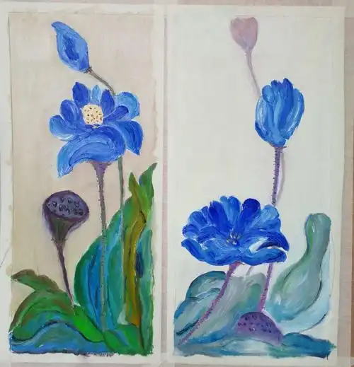 油画入门@空谷幽兰 - 美篇