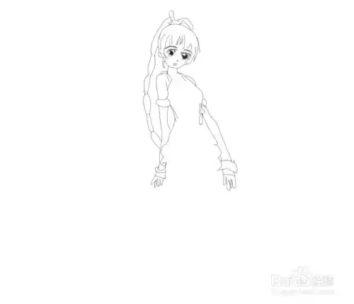 斗罗大陆小舞简笔画