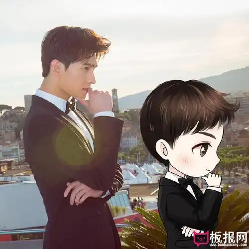 杨洋q版萌图片大全,漫画中走出来的美少年