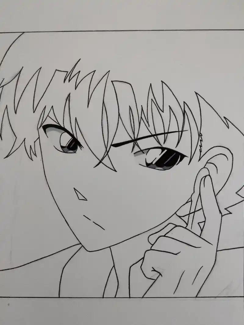 画一个黑羽快斗 [舔屏] #名侦探柯南