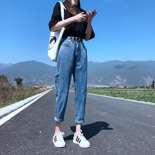 哈伦裤裙裙裤图片