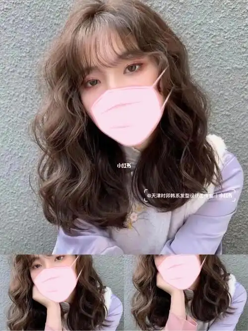 96慵懒蓬松木马卷,可甜美可气质可森系可浪漫,根据