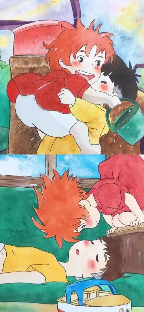 卡通动漫第五页,个性求职简历(手绘卡通动漫插画壁纸合集)