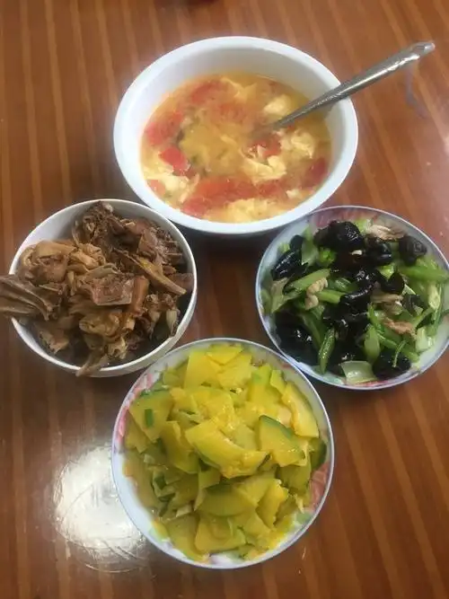 家常便饭也是福做的午餐2017年10月10日