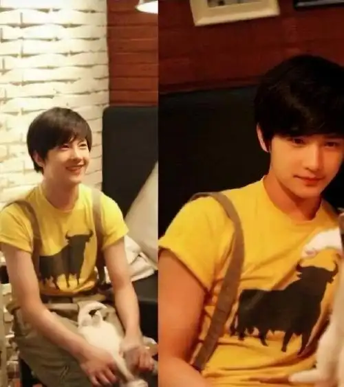 杨洋#小时候出道前童年照早期 美图头像杂志代言图片开屏视频 手机