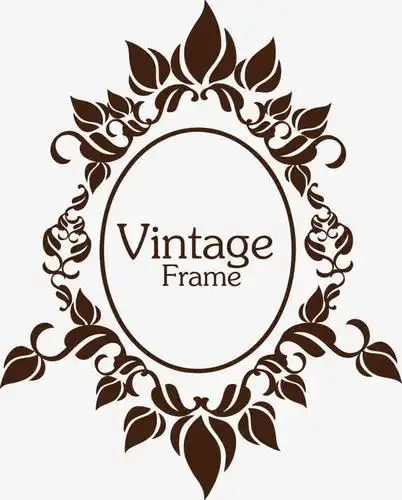 欧式花纹边框