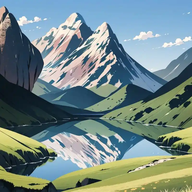 跟上时尚潮流,为你带来2024最新极简扁平插画风格的微信头像风景系列