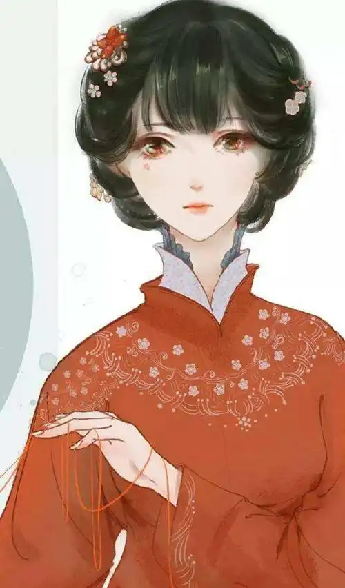 民国风人物手绘 庭院深深深几许,最是唯美民国风