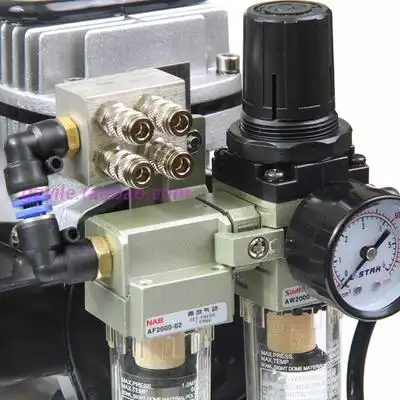 u-star 优速达 u-603 气泵 双活塞式静音设计 配备不锈钢储气罐