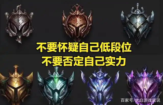 外媒公布lol玩家段位比例:黄铜,白银段位占主流,黑铁段位较少