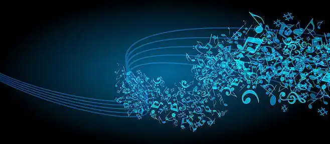 动感,音乐,律动背景,蓝色,海报banner,大气图库,png图片,网,图片素材