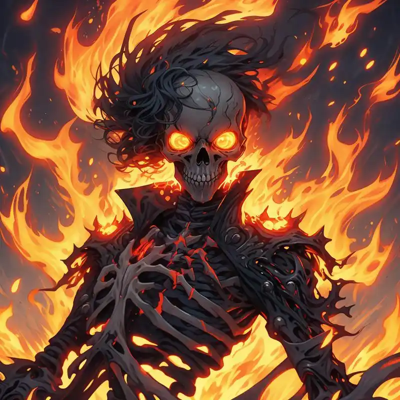 92暗黑系骷髅头像精选97 探索骷髅头像的神秘与魅力,每一张都散发