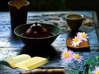 无为不做俗尘事,清煮岁月慢煮茶#品茶静心 #动态壁纸 #唯美意境 #禅意