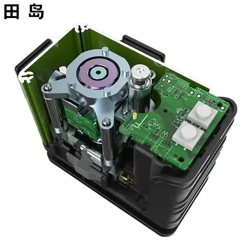 田岛16线绿光贴地仪水平仪高精度自动打线 铺地砖12线扫平贴墙仪