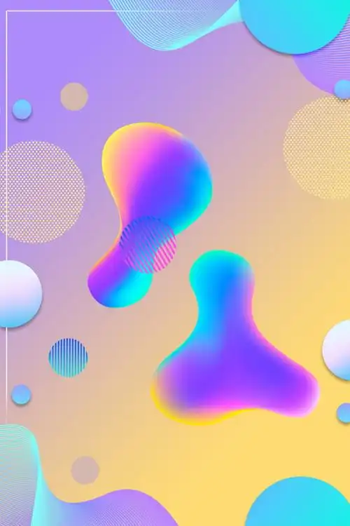 3d 立体 液态流体 几何 创意 渐变流体 海报 展板 背景