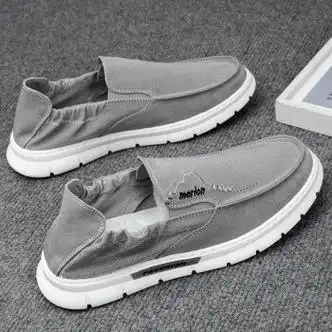 回力四季老北京布鞋男男款夏季透气休闲运动鞋子男士一脚蹬软底老年人