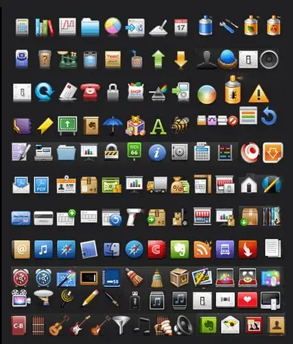 办公桌面图标套装 -桌面天下(desktx.com)