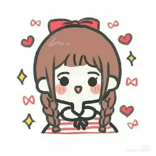 呆萌小女孩简笔画大全超可爱呆萌小女孩简笔画大全超可爱长头发带颜色