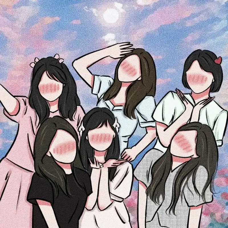 六人姐妹头像/你们是贯穿我青春的礼物97     9215搬运9215