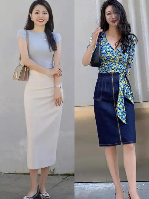 长款半身裙怎么搭配上衣,长款半身裙怎么搭配上衣图片(夏天拥有一条"