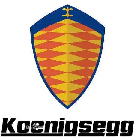 标志是一个盾牌里面有条竖线隔开左右两边是两个对称图形的是什么跑车