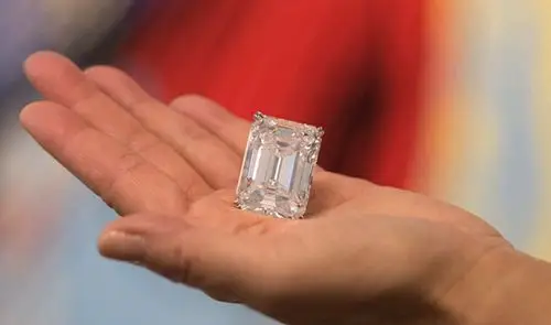 100克拉钻石在美国拍出1.37亿元高价(组图)