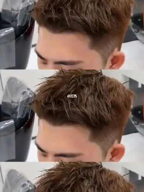 男生发型男生纹理真的帅爆了钢架烫发型