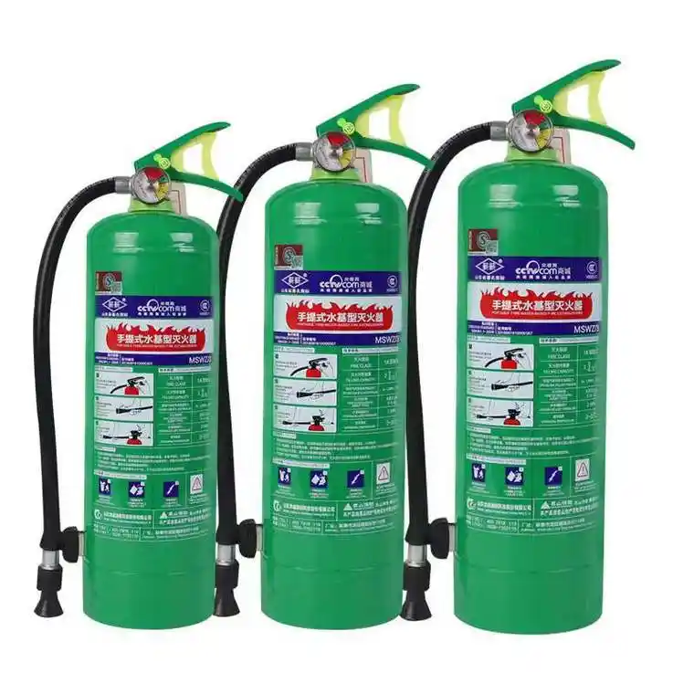 薪薪环保水基灭火器3升6l9l25l45kg工厂泡沫推车式水基型灭火器