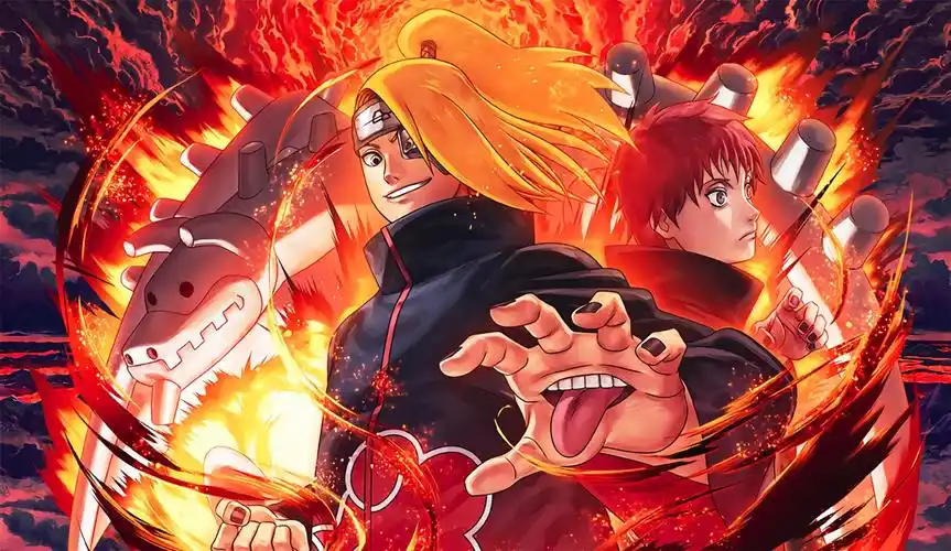 壁纸分享火影忍者燃