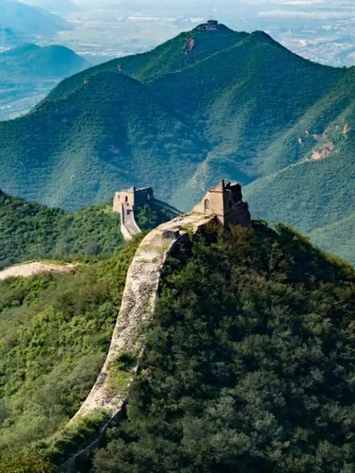 野长城双烽火台