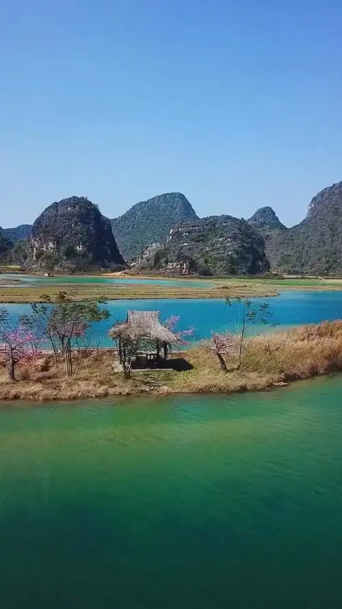 普者黑:三生三世十里桃花拍摄景点.-度小视