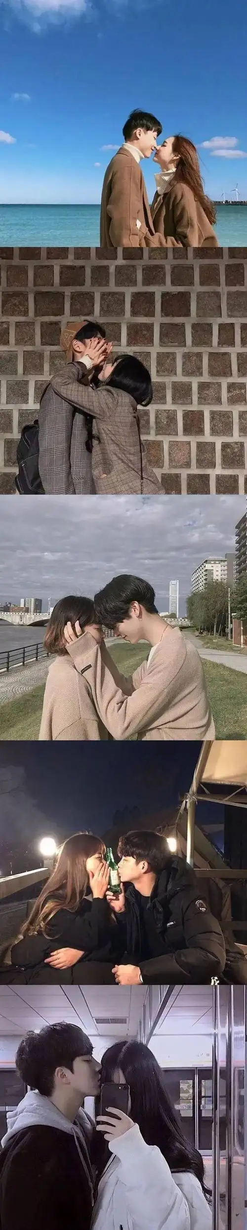 情侣合照pose参考_手机搜狐网