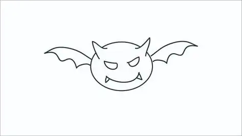 可爱小恶魔的简笔画q版恶魔简笔画画法简笔画小恶魔卡通魔鬼简笔画