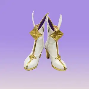 英雄联盟星之守护者阿卡丽cos鞋子定制动漫游戏cosplay