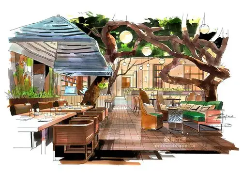 文章分类:丁震作品餐饮空间室内手绘 分享到