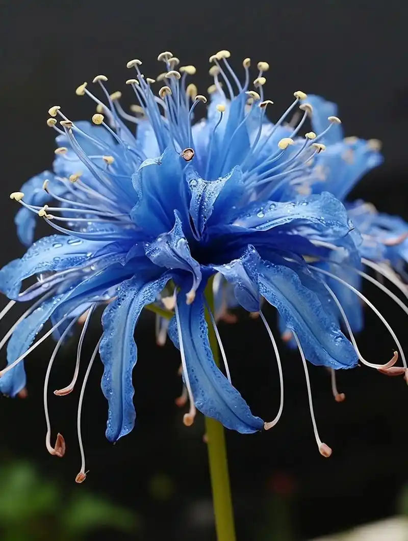 蓝色彼岸花代表偏爱