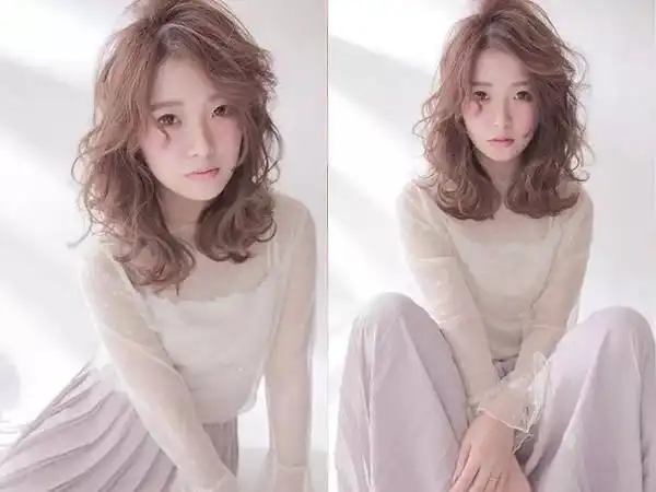 有一种烫发叫空气烫,空气烫锁骨烫发,性感撩人今夏爆火