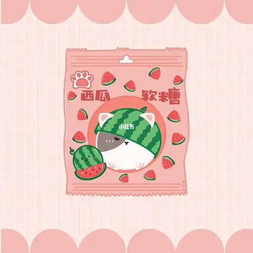 d10原创可爱小零食简笔画