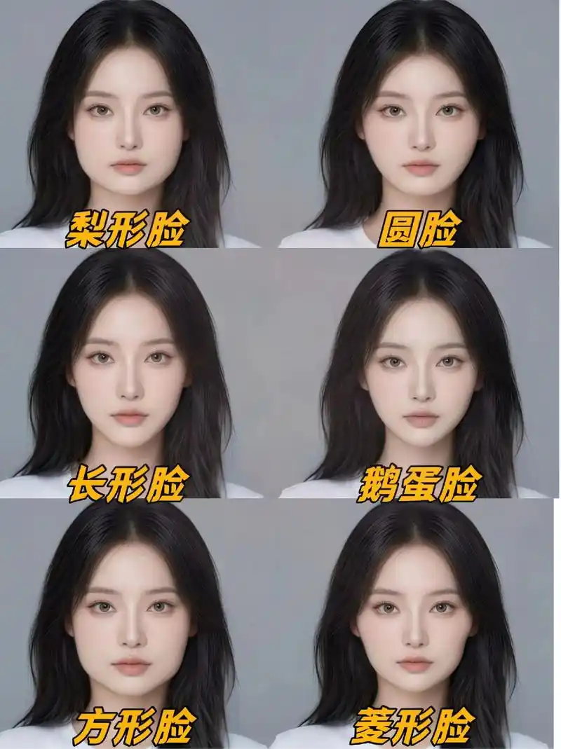 3秒自测!认知自己的脸型|| 这么长时间