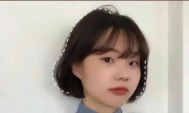 圆脸脖子短的女生建议试试这款酒窝发洋气减龄还显气质