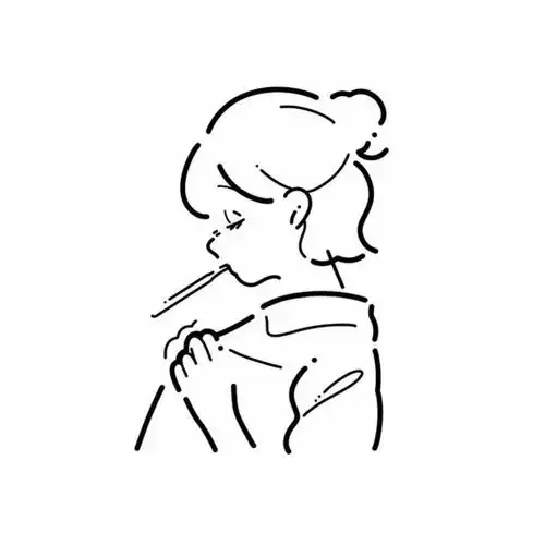 有没有像这样的白色简约头像