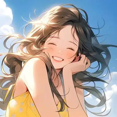 温暖微笑动漫女头像