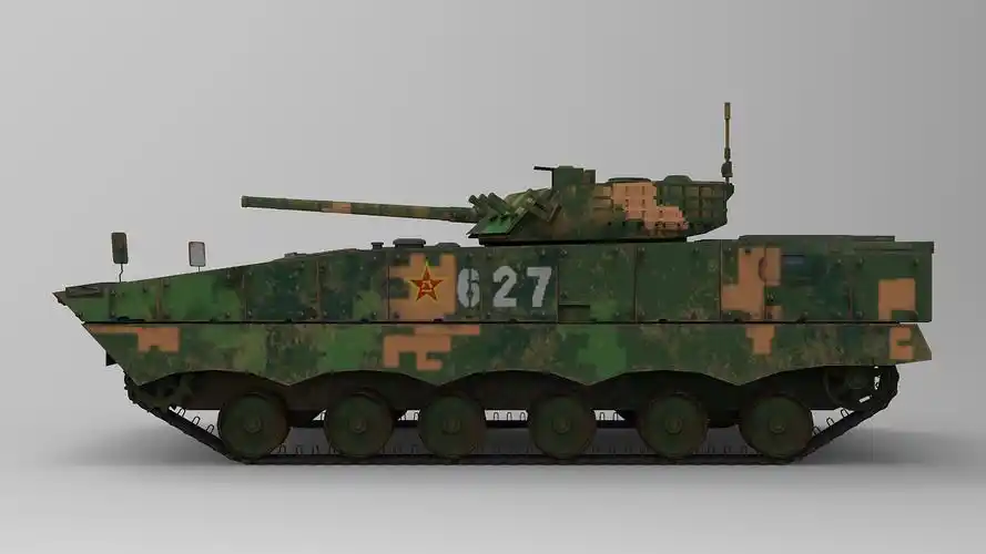 04a步兵战车长春|三维设计师pla整合2|0|93原创作品/三维/机械/交通3