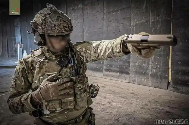 葡萄牙特种部队实弹射击训练全部装备hk416步枪格洛克17手枪