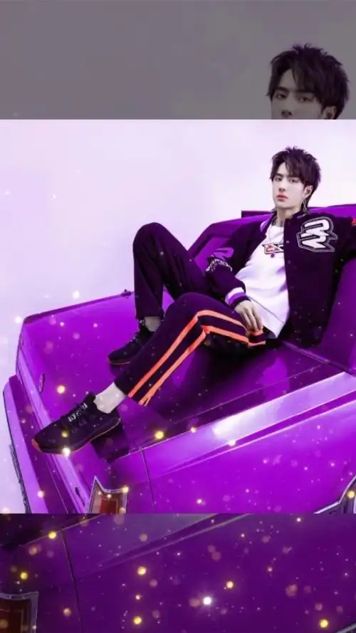 酷盖//王一博//喜欢你是我的秘密!紫色风暴!