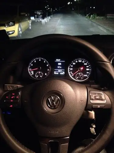 夜间方向盘效果,真心喜欢