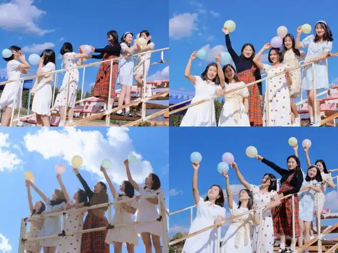 毕业照六人宿舍拍照姿势