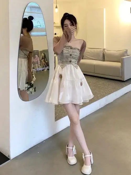 终于找到了这条裙子的短款小个子版60