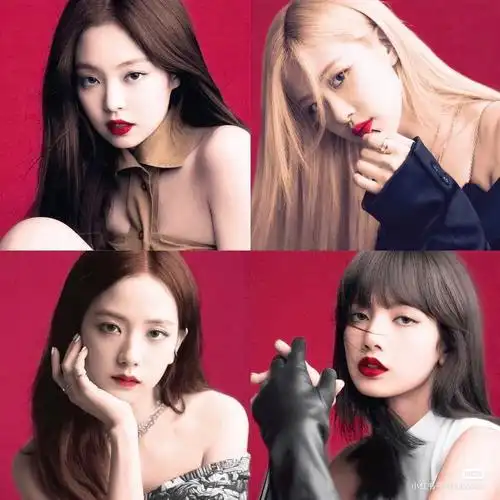 blackpink 四闺女的团体照#blackpink  #rose07