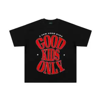 fghgf国潮fff马思唯联名afgk2323夏季潮牌开裂字母印花logo美式短袖